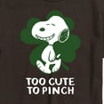 thumbnail image 2 of Peanuts -  Too Cute To Pinch - Men's Short Sleeve Graphic T-Shirt, 2 of 5