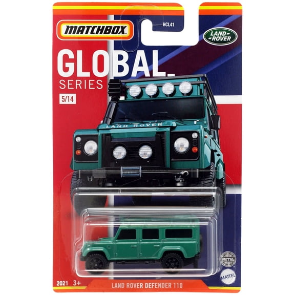 Matchbox Global Series Land Rover Defender 110 Diecast Car