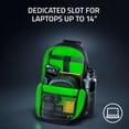 thumbnail image 4 of Razer Rogue v3 14"" Gaming Laptop Backpack: Travel Carry On Computer Bag - Tear and Water Resistant - Mesh Side Pocket - Fits 14 inch Notebook - Black, 4 of 5