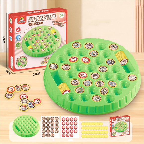 WSBDENLK Black Friday Flip-flop Toys for Two Pairs of Animals and Puzzle Desktop Memory Parent-child Toys Toys for Child Fall Saving