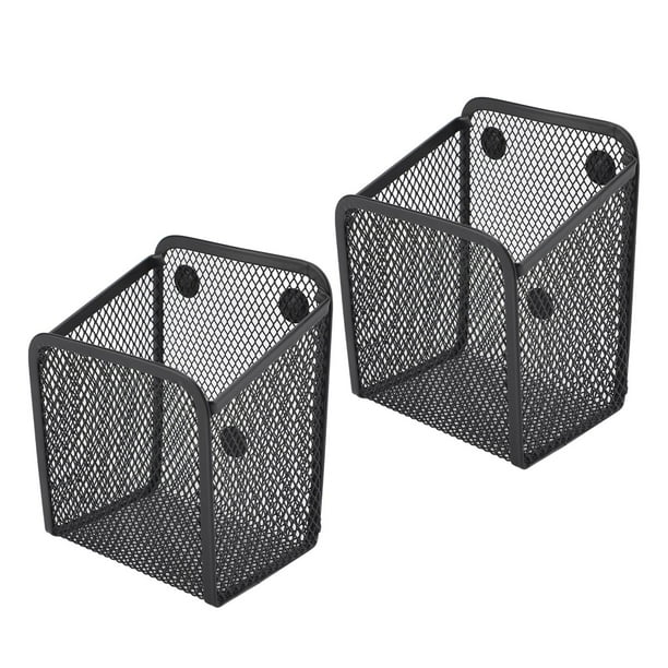 Organizador De Marcador De Lápiz De Malla De Lápiz Magnético Con Imanes Nd Metal Para El Refrigerador.