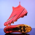 thumbnail image 3 of Zapatos de fútbol para hombre, botas de fútbol antideslizantes para exteriores, zapatillas profesionales de tacos, zapatillas deportivas ultraligeras para entrenamiento de hierba, 3 of 5