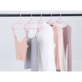 thumbnail image 4 of Unique Bargains Plastic Hangers with Non-Slip Hook 30 Packs Pink, 4 of 6