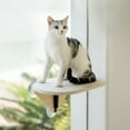 thumbnail image 3 of Mewoofun Cat Wall Shelves Wall Mounted Cat Furniture Climbing Frame with Suction Cup,Hold Up to 20lb,3pcs, 3 of 5