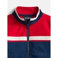 thumbnail image 2 of Athletic Works Boys Tricot Track Jacket, Sizes 4-18 & Husky, 2 of 3