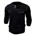 thumbnail image 2 of Camisa Henley Para Hombre,originals Henley De Manga Larga, 2 of 7