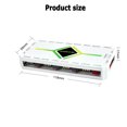 thumbnail image 3 of 4Pin PWM 6 ARGB Ports 3Pin 5v Speed Controller Universal Computer Regulator PC Case Cooling Fan Hub remote control KZQ-5V3P-W, 3 of 5