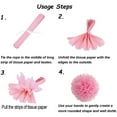 thumbnail image 4 of Corelife Large Helium Balloons Poms and Banner Kit for Girls, 54 Pieces, 4 of 5