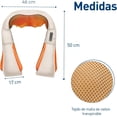 thumbnail image 3 of Masajeador de Espalda Cuello y Hombros Bluelander con Rotación 3D Naranja Moderno, 3 of 6