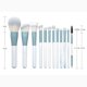 thumbnail image 3 of 12 Wooden Handle Makeup Brush Set, Hair Brush, Powder Powder, Facial Makeup Brush Multipurpose professional makeup brushes, 3 of 5