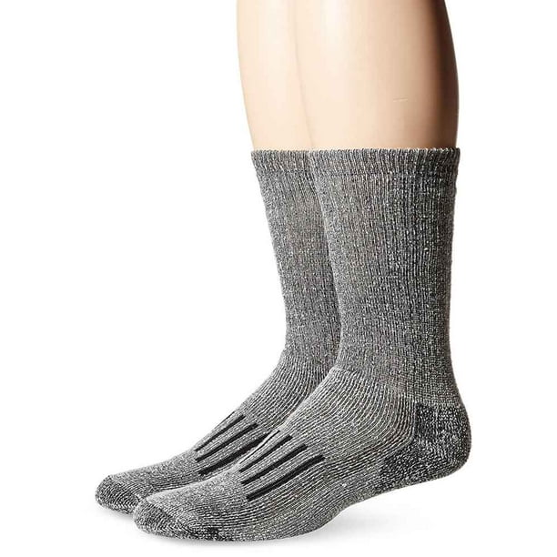 GOLDTOE Gold Toe Men's PowerSox Wool Blend Boot Crew Socks 2 Pack