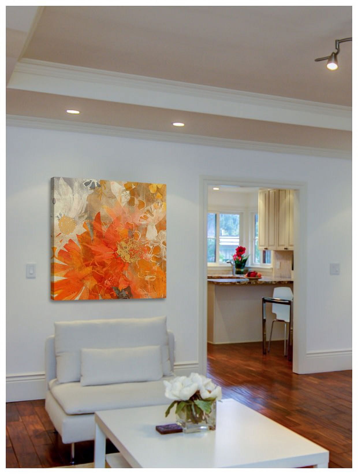 "Sunny Bee" Painting Print on Wrapped Canvas