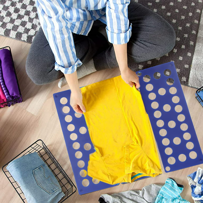 Clothes Folder Magic Folding Board Laundry Organizer T Shirt Fast Flip For  Kids