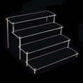 thumbnail image 1 of Acrylic Display Stand Riser for Jewelry Models display stand Toys Storage, Stand (Color : 4 Tiers Widh 27x28cm, 1 of 7