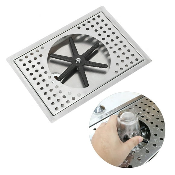 Automatic Cup Cleaner,G1/2in Stainless Steel Automatic Stainless Steel Cup Washer Automatic Cup Washer Convenient Use