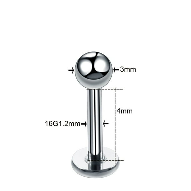 1PC titanio acero negro sin costuras con bisagras nariz aro tabique Clicker Piercings labio Labret anillo oreja cartílago Tragus joyería Sexy Tan Jianjun unisex
