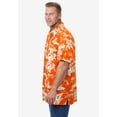 thumbnail image 3 of KingSize Men's Big & Tall Short-Sleeve Linen Shirt, 3 of 3