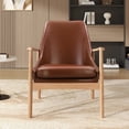 thumbnail image 2 of PU Leather Aesthetic & Solid Wood Quality / Chair for Home Décor, 2 of 6