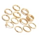 thumbnail image 2 of Sonducket Anillo de aleación de 12 piezas, anillos de compromiso elegantes reutilizables para interiores y exteriores, compras en casa, Ropa, zapatos y accesorios Miscelánea, 2 of 6