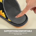 thumbnail image 6 of IAUYY Memory Foam House Slippers Suitable for Both Men and Women. Comfortable, Anti-Slip Plush Flat-Bottomed Slippers The Best Holiday Gift Sunflower, 6 of 9