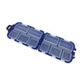 thumbnail image 4 of GLFILL Multifunctional LureBox Fishing Tackle Box Plastic Transparent Waterproof Small Storage Hook Bait Kit Fishing Accessories 3color Blue, 4 of 8