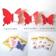 thumbnail image 4 of 24PCS 3D Mariposa Calcomanía de pared Pegatinas removibles Decoración para la habitación de los niños Decoración Hogar y dormitorio Mural Adepaton HMHZ315-2, 4 of 5