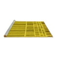 thumbnail image 2 of Ahgly Company Machine Washable Indoor Rectangle Abstract Yellow Modern Area Rugs, 7' x 10', 2 of 4