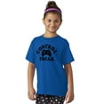 thumbnail image 3 of Control Freak Controller Geek Gamer Crewneck T Shirts Boy Girl Teen Brisco Brands XS, 3 of 6