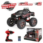 New Bright (1:10) Ford F-150 Battery Remote Control Heavy Metal 4X4 Black Truck, 21089U-K