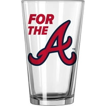 Atlanta Braves 16oz. Team Slogan Pint Glass