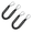Black, variant on Mooring Strap Double Hook 3FT Bungee Dock Line - Essential Accessory for Boats with Built-in Bumpers, Bungee Cords, Kayak, and Boat Anchors - 2 Pack Black
