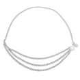 thumbnail image 2 of Qarigey Cinturón de mujer, adorno de cintura en capas, accesorio de ropa elegante, decoración de ropa, cinturones para niñas, adorno corporal para Ropa, zapatos y accesorios Miscelánea plata Qarigey AP009787-02, 2 of 6