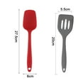 thumbnail image 2 of Los utensilios de cocina fijados, los utensilios de la hornada del silicón, no tóxicos y fáciles limpian, 2 of 5