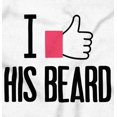 thumbnail image 2 of Funny Couples Matching Set Beard Butt Hoodie Sweatshirt Women Brisco Brands X, 2 of 7