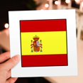 thumbnail image 7 of 3drose, Photo of Spain Flag Button, 12 Greeting Cards with Envelopes, 7 of 7