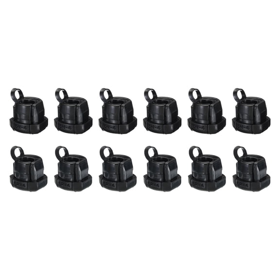 12pcs 4.5-5.5mm Strain Relief Cord Connector Cable Bushing Boot Sleeve for Electric Cable Cord Insulation