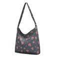 thumbnail image 1 of Artistic Floral Butterfly Canvas Tote – Colorful Bee and Flower Design for Spring, 1 of 5