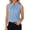 Sky Blue, variant on Women's Bow Tie Neck Sleeveless Blouse Top Flowy Chiffon Casual Summer Work Office Business Elegant Shirt Tops Beige XXL