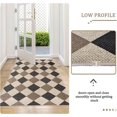 thumbnail image 4 of Easy Jute Front Door Mat Indoor x Entrance Rug Washable Entryway Rugs Low Profile Mud Trapper Floor Mat for House Bobo Indoor Mats for Entrance Front Door Mudroom(Rainbow), 4 of 6
