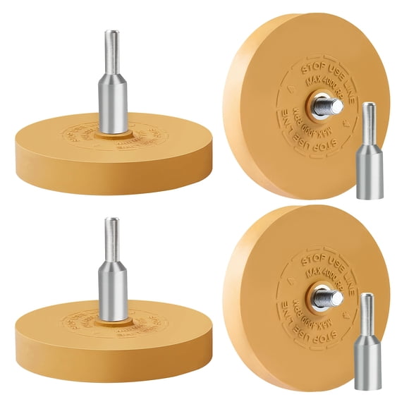Eliminador de adhesivo Satc Decal Eraser Wheel S con adaptador de taladro