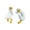 Style 2, variant on Giaone 2Pcs Cute Geese Computer Monitor Mini Figurines for Festival Decoration