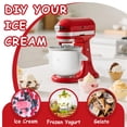 thumbnail image 3 of Accesorio para hacer helado Ezato para KitchenAid de 2 cuartos, 3 of 6