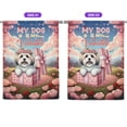 thumbnail image 2 of My Dog Is My Valentine Cute Havanese in Gift Box House Flag 28x40in Double Sided Havanese Dog Lover Gifts Idea Outdoor Decor - 3006, 2 of 5