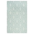 thumbnail image 2 of Safavieh Dhurries Light Blue/Ivory Area Rug, 2 of 7