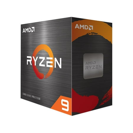 AMD Ryzen 9 5900X - Ryzen 9 5000 Series Vermeer (Zen 3) 12-Core 3.7 GHz Socket AM4 105W Desktop Processor - 100-100000061WOF