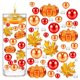 thumbnail image 1 of Thanksgiving Vase Filler Set Faux Pearls Pumpkin Maple Leaves Beads Floating Candle Centerpiece for Thanksgiving Fall Harvest Decor, 1 of 5