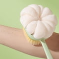thumbnail image 3 of Long Handle Back Scrubber for Shower - Double Sided Body Brush with Bristles & Mesh Loofah, Bath Scrubber for Exfoliating and Body Cleaning for Men, Women, Elderly, 3 of 7