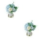 thumbnail image 1 of Advancent 2 pack/lote de flores artificiales en jarrón, flores artificiales elegantes, duraderas y de bajo mantenimiento Type4 NO4, 1 of 6