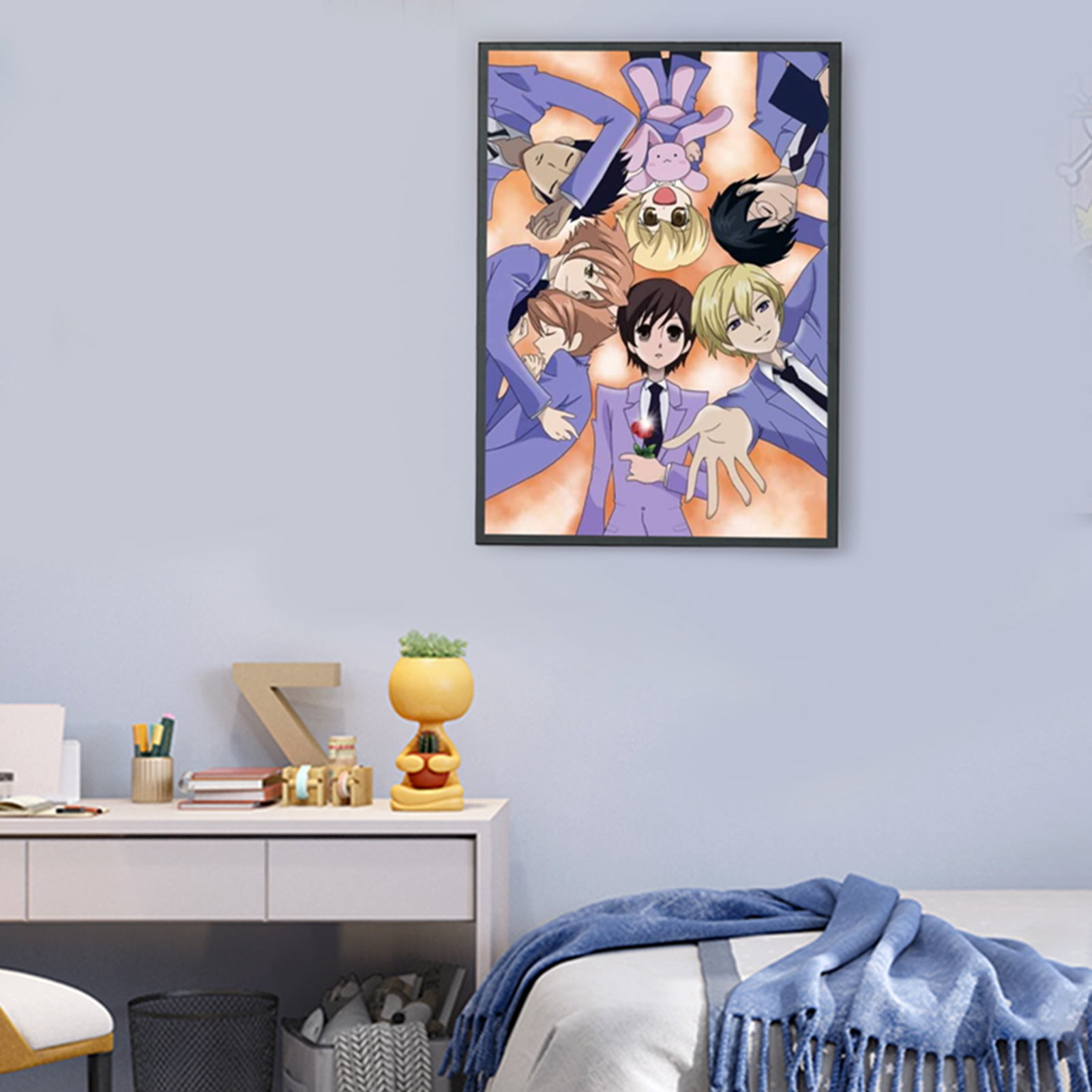 Riapawel Haikyuu!! Poster Anime Manga Comic Poster Art Prints Painting for  Home Wall Decor Fans Gift 