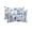 Navy, White, Sky, variant on Pack of 2 Outdoor Lumbar Pillow Covers 11x16 Inch, Blue Palm Trees Waterproof Throw Pillow Covers Set, Summer Tropical Monstera Leaf Pineapple Retro Decorative Cushion Cases for Patio Porch Car